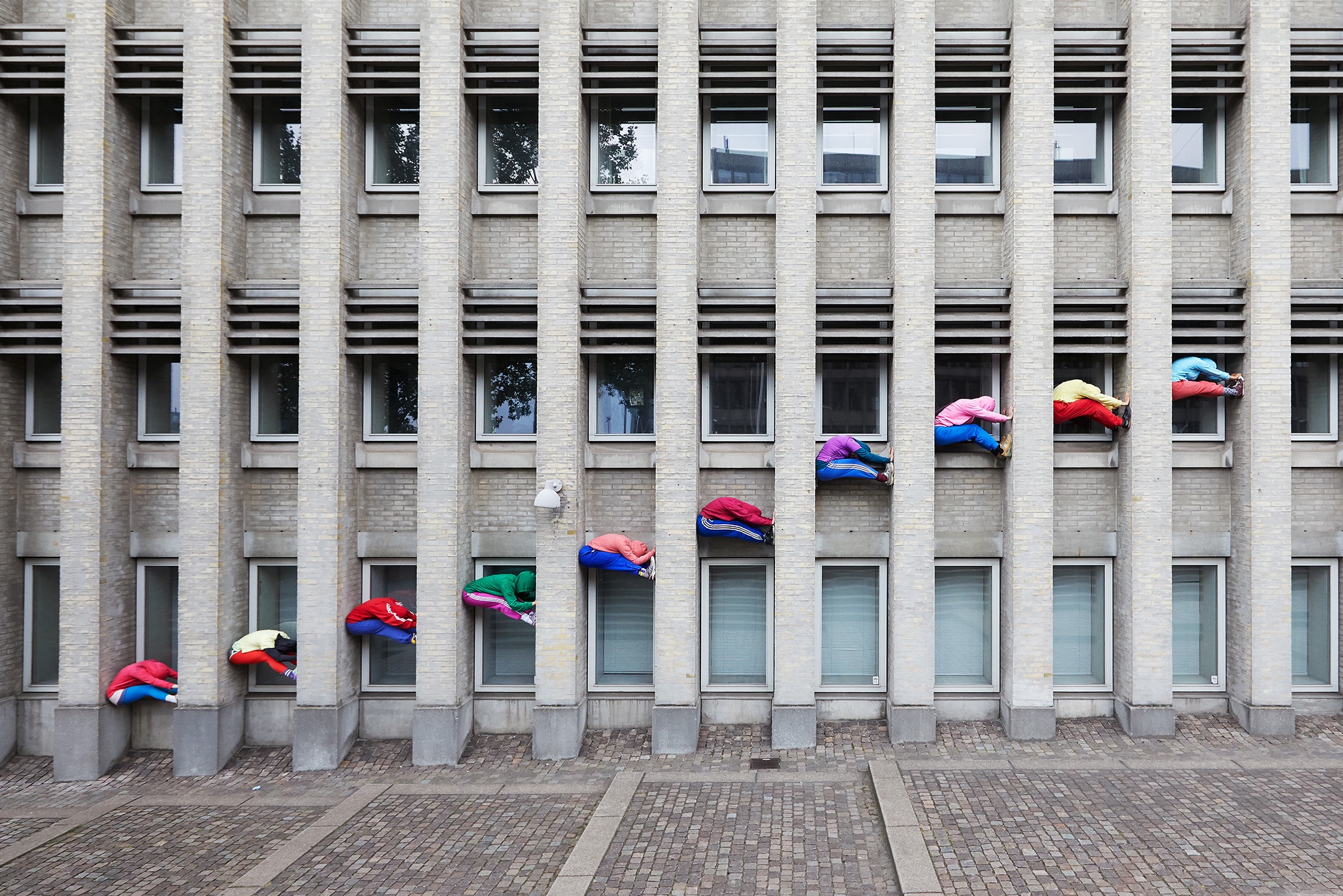 Willi Dorner, Bodies in Urban Spaces